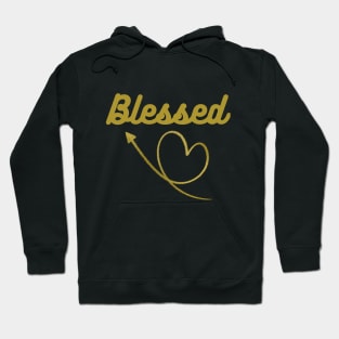 Blessed with a golden heart Hoodie